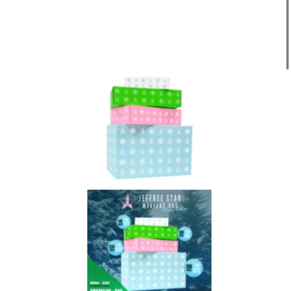 Jeffree Star winter boxes